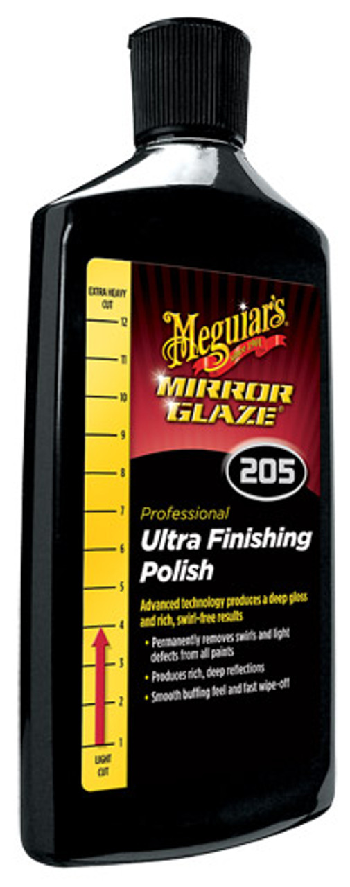 Meguiars Mirror Glaze #205 Ultra Finishing Polish 8 oz.